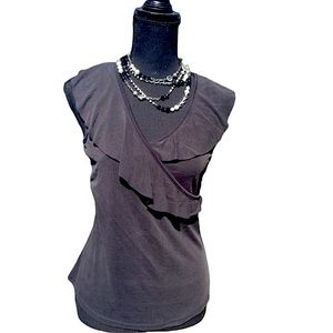 LIRA NWOT black tank top super soft size S. Very flattering around the bust.